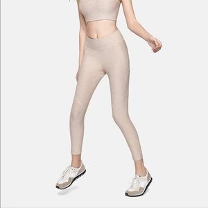 Outdoor Voices warm up leggings nude size small